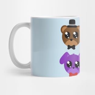 chibi freddy and friends Mug